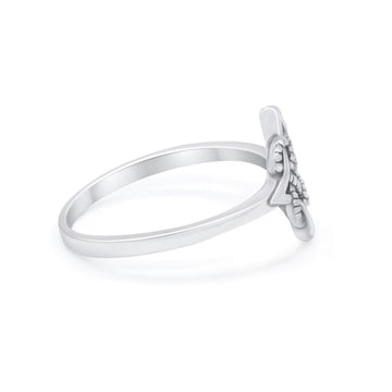 925 Sterling Silver Love Celtic Knot Star Dainty Vintage Thumb Ring Wholesale